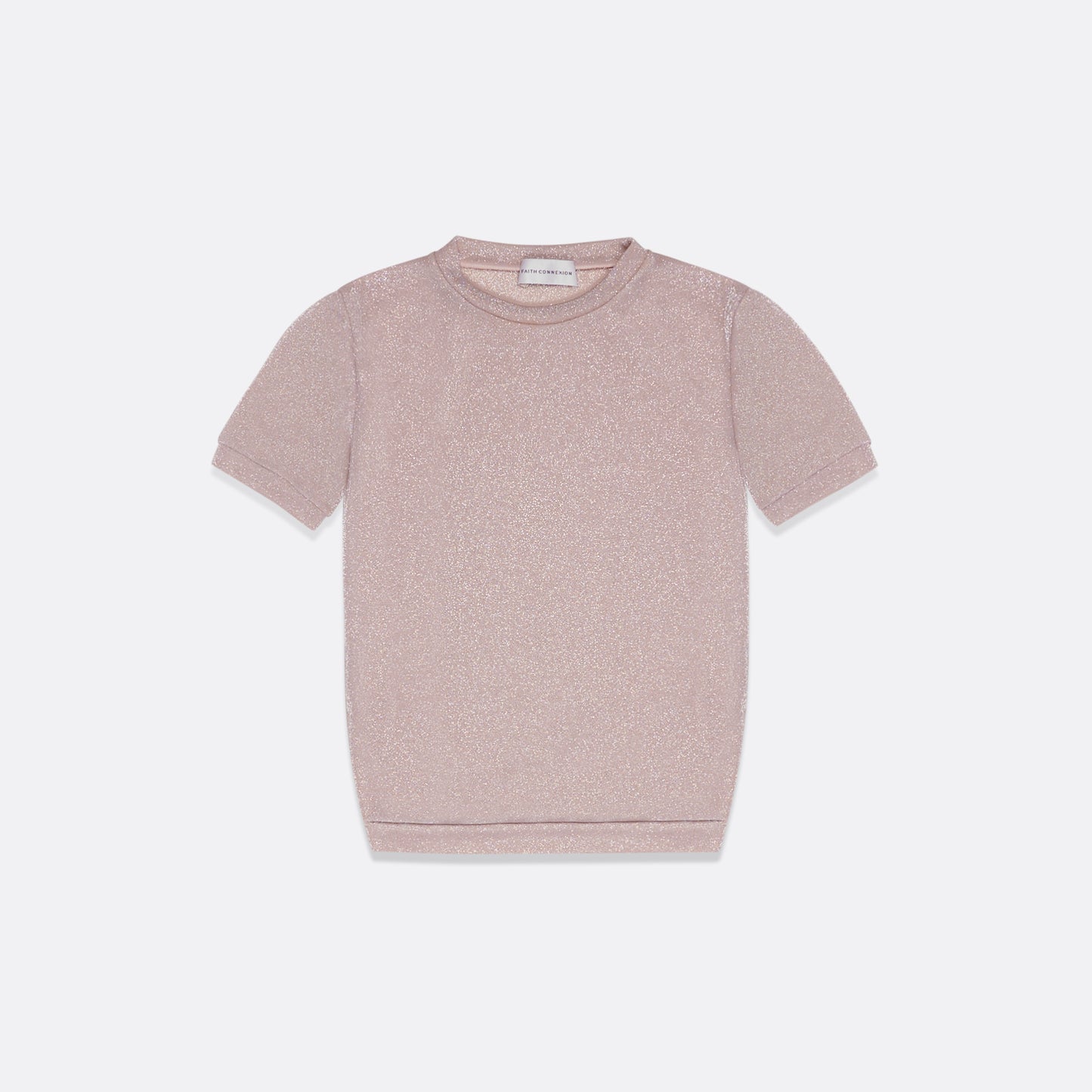 WOMEN'S LUREX SLIM-FIT T-SHIRT