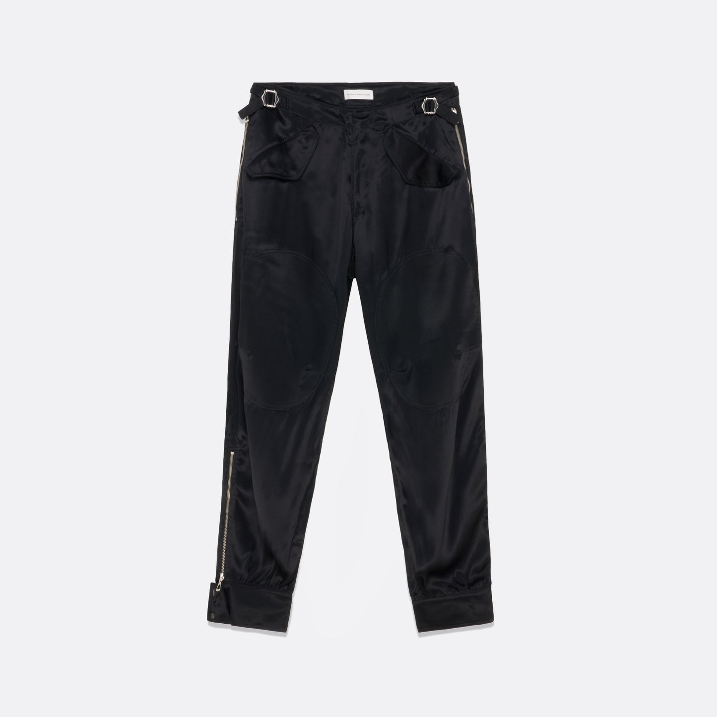 BLACK CARGO PANTS