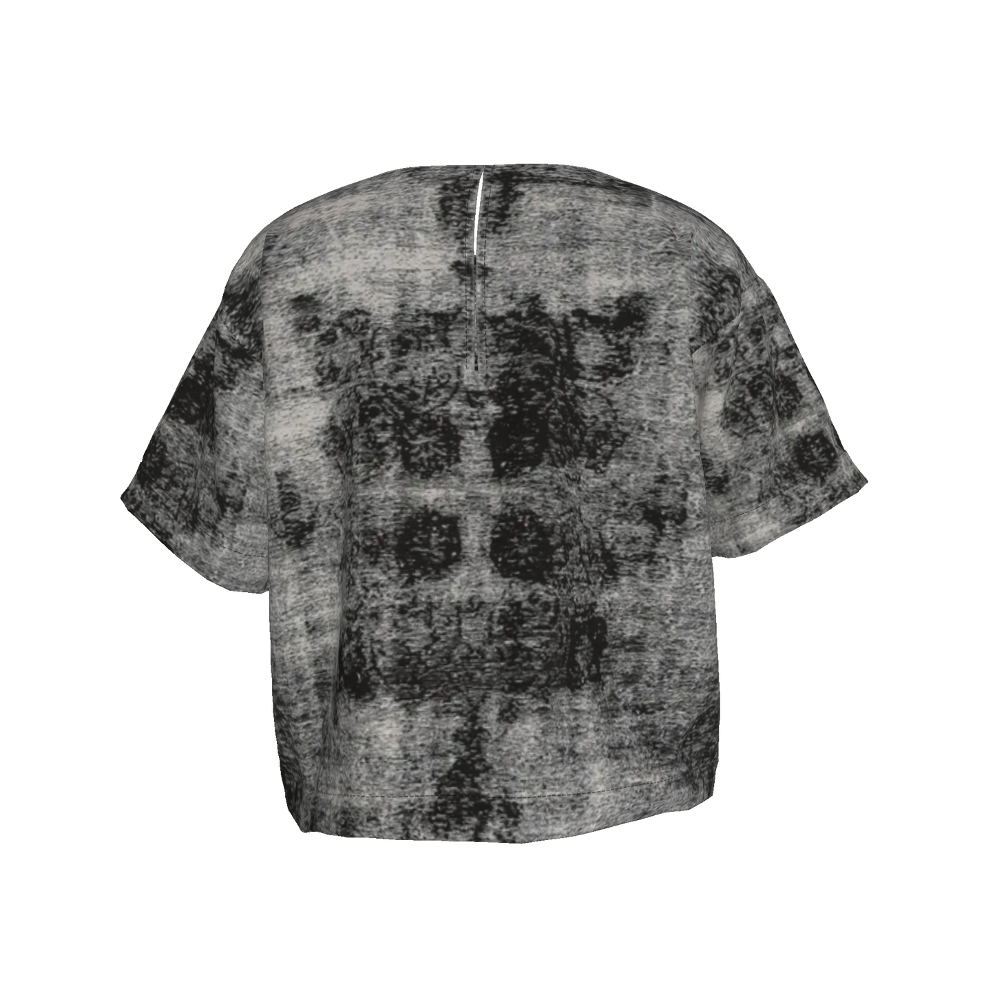 BLACK TEXTURE T-SHIRT | Martina La Gatta