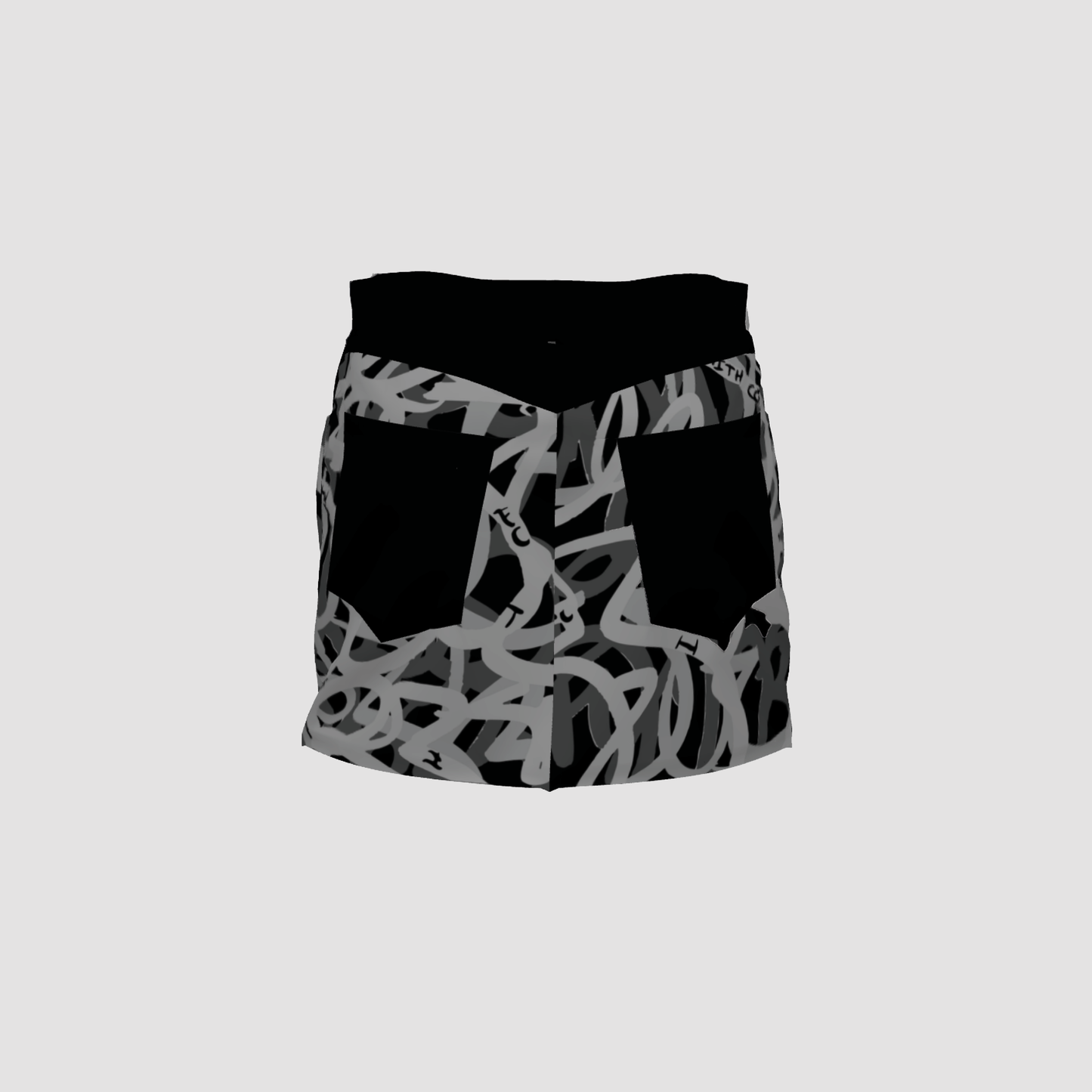 GRAFFITI MINI SKIRT