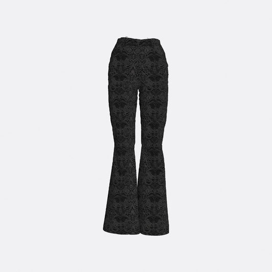 ALTA MODA MIAMI WOMEN'S BROCADE FLARE PANTS