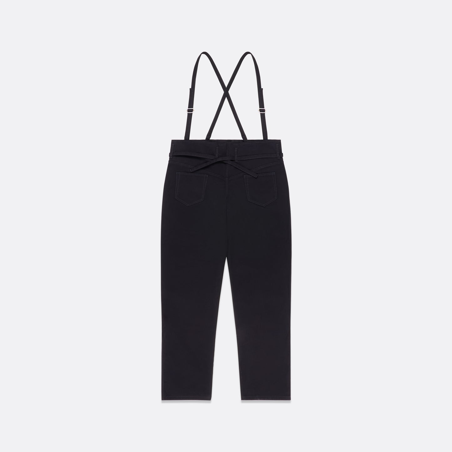 WOMEN'S DOUBLE-WAISTED PANTS WITH BRACES