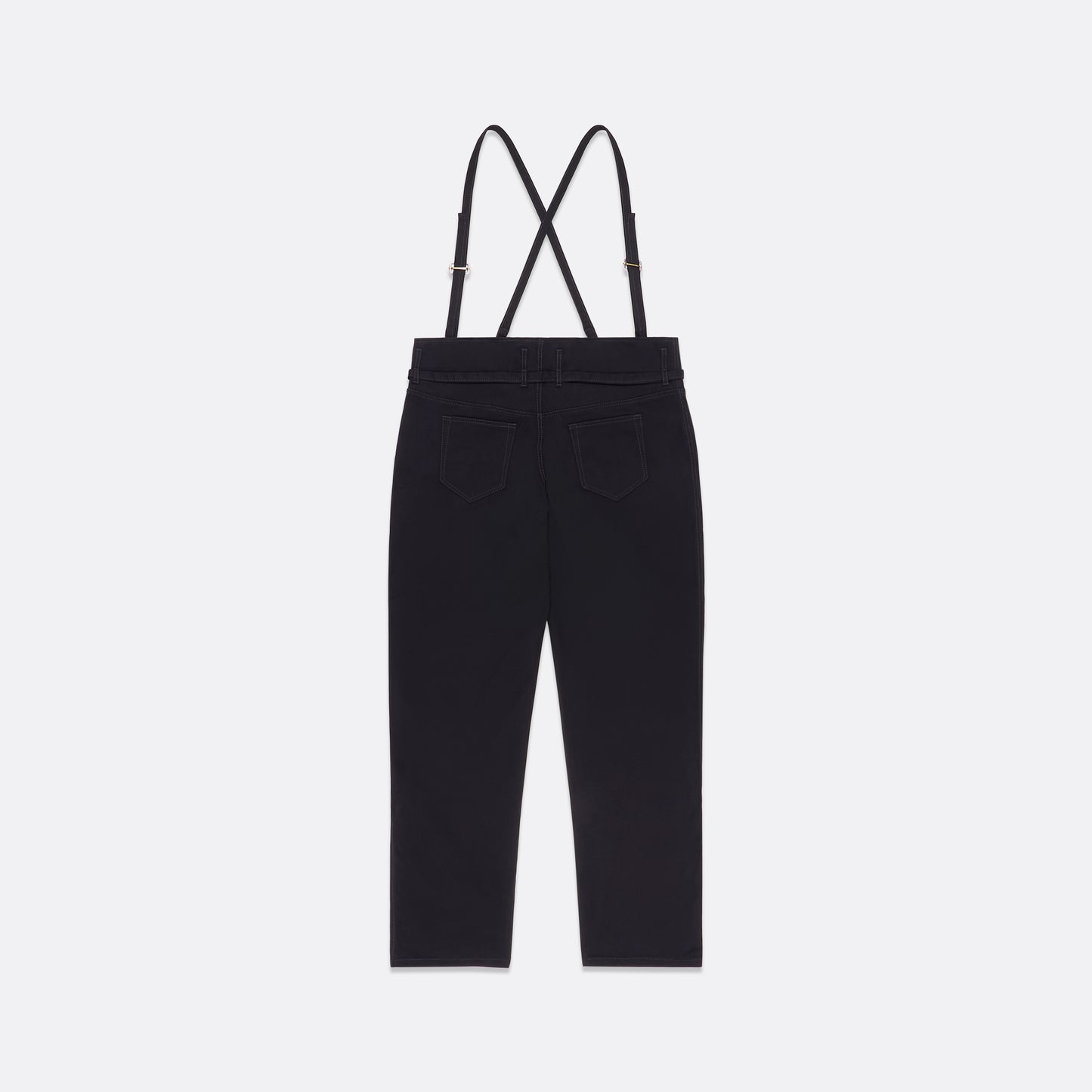 WOMEN'S DOUBLE-WAISTED PANTS WITH BRACES