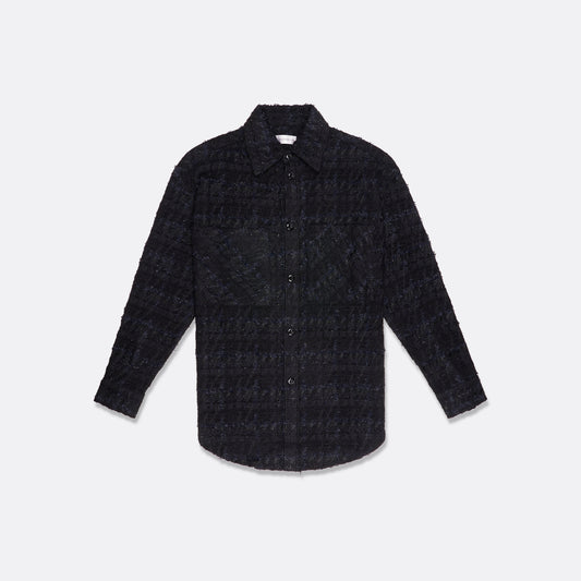 UNISEX OVERSIZED TWEED SHIRT