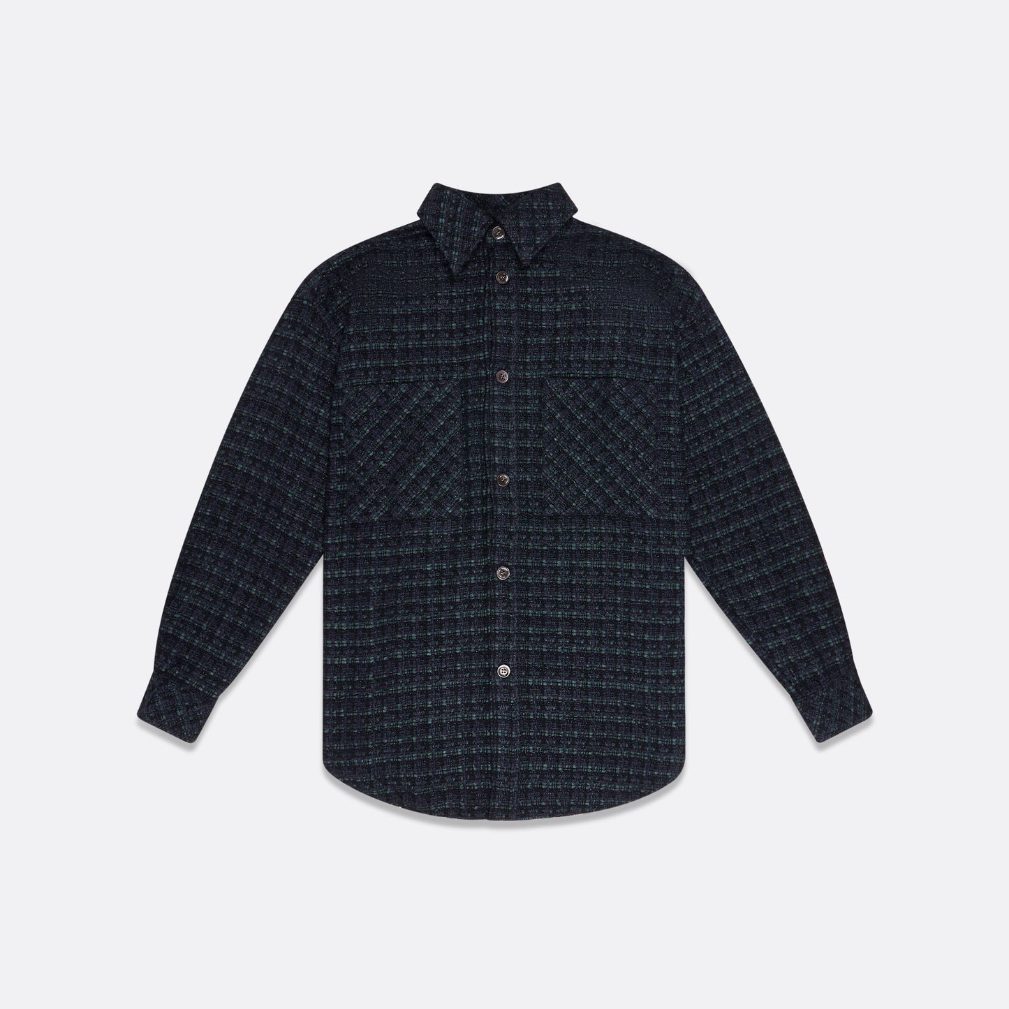 UNISEX OVERSIZED TWEED SHIRT