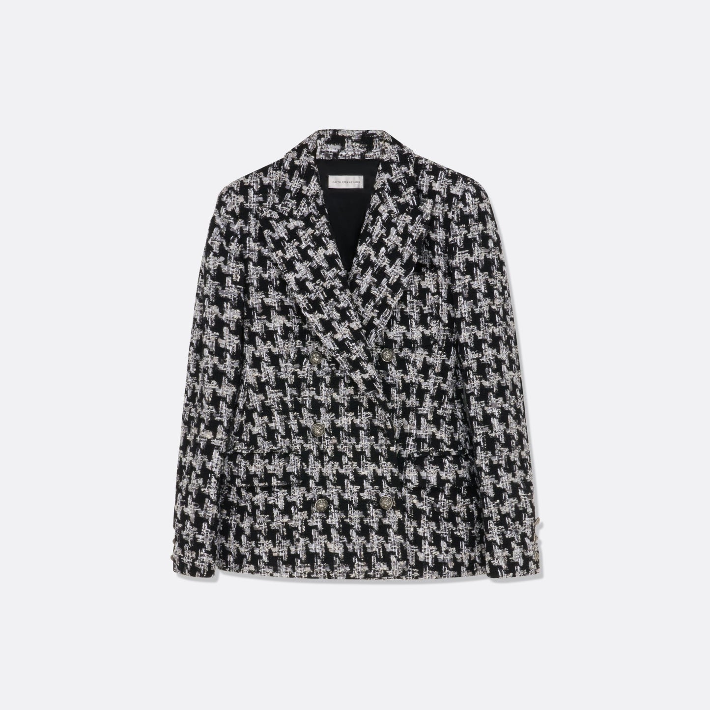 DOUBLE BREASTED TWEED JACKET