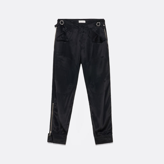 BLACK CARGO PANTS