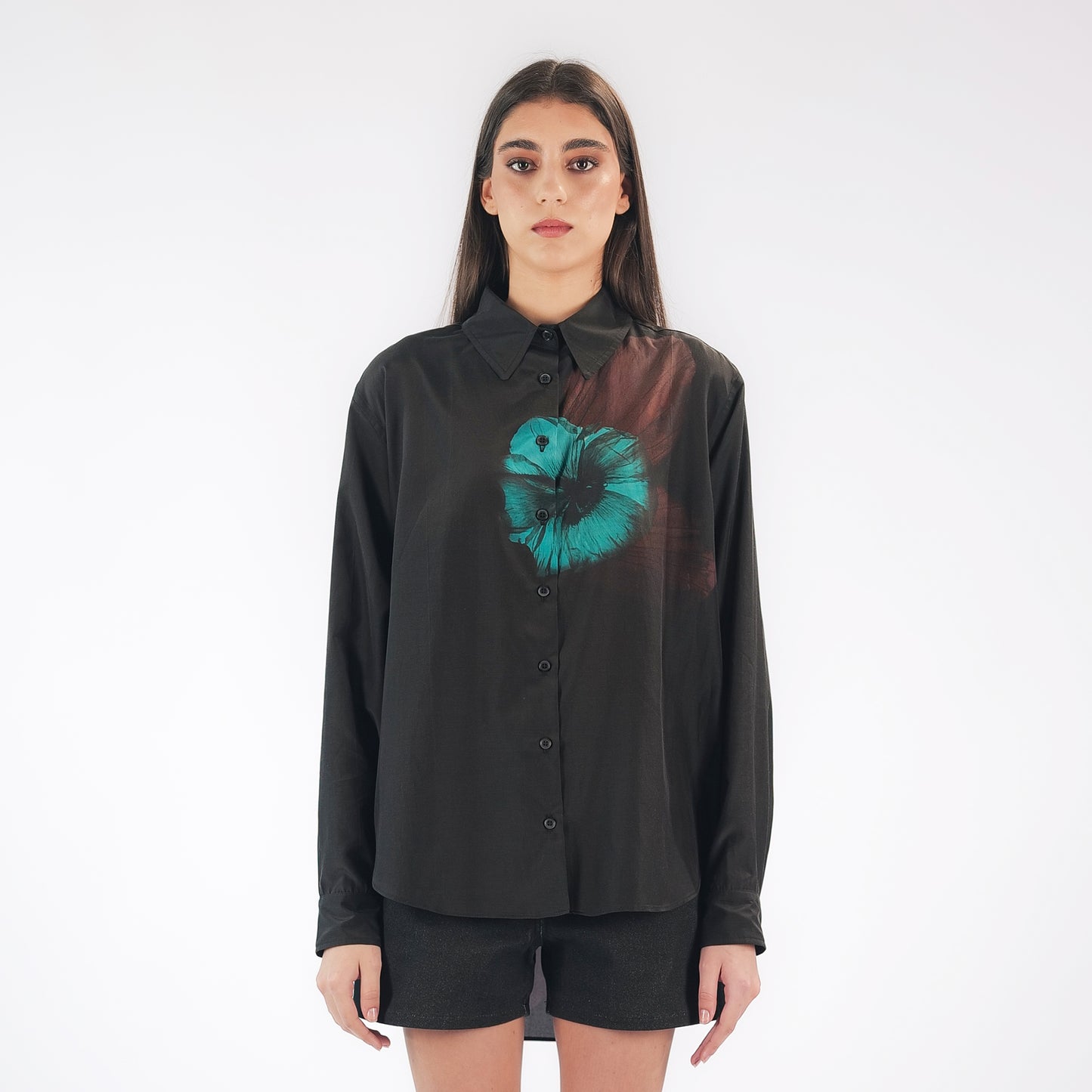 WOMEN'S OVERSIZED FLORAL SHIRT | ARIANA ISHAIRZAY