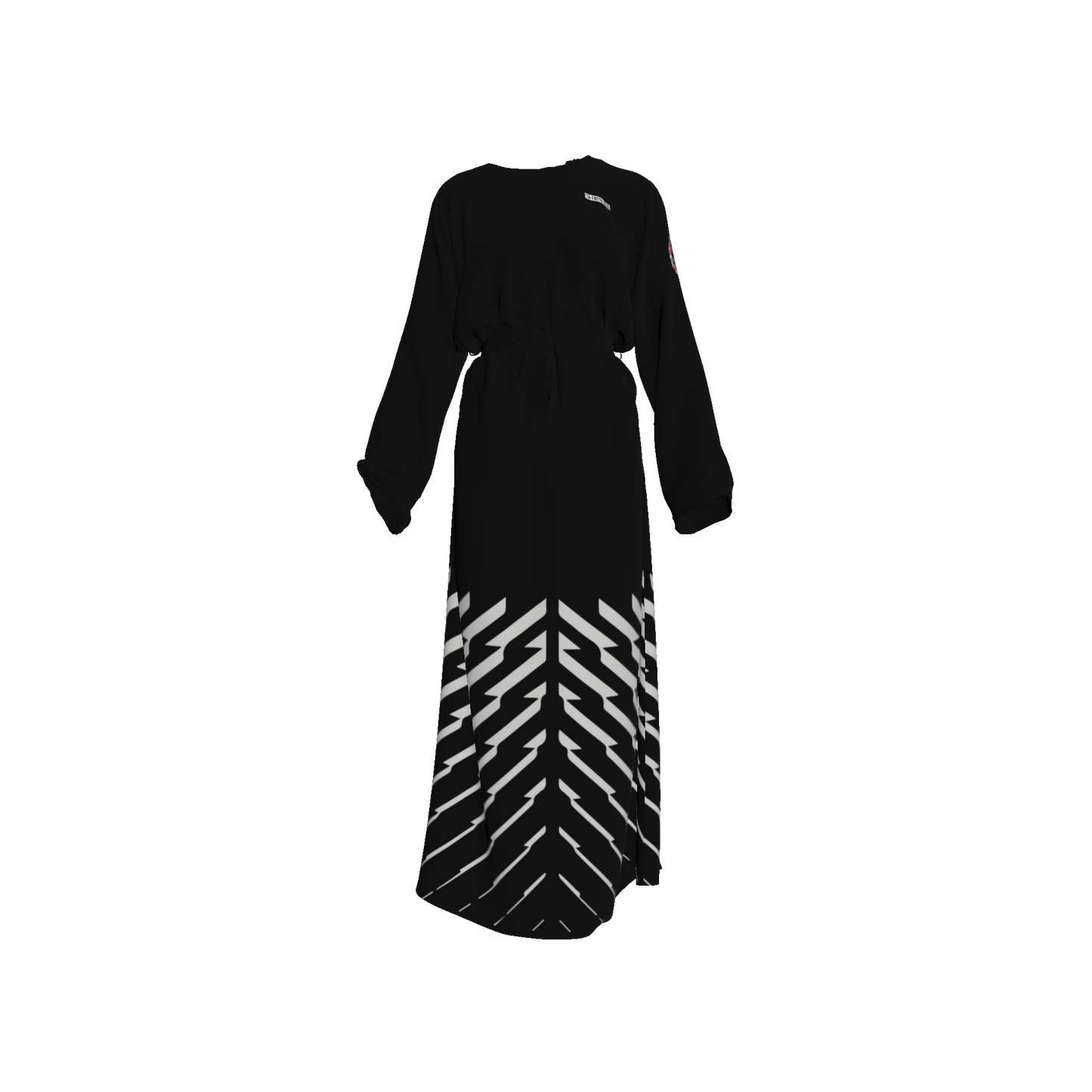 STRIPED ABAYA