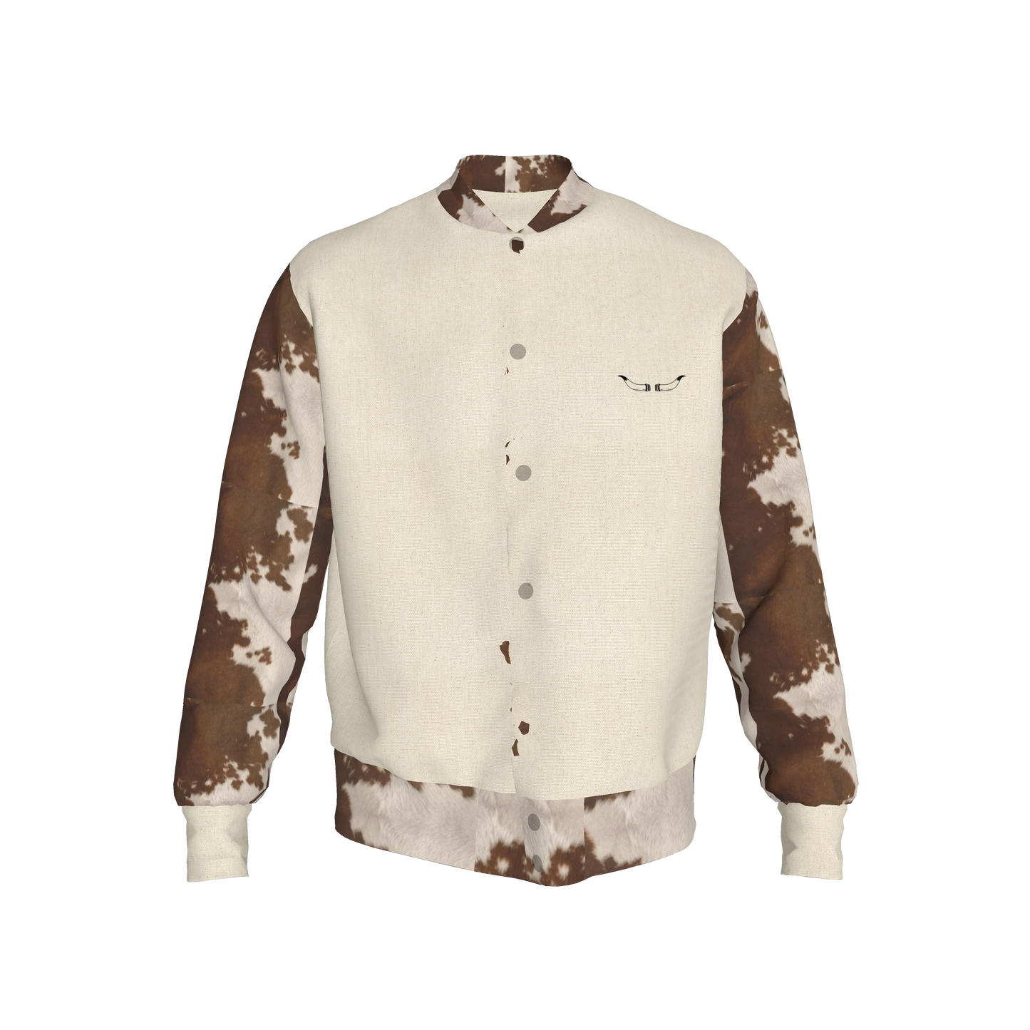 COW PRINT VARSITY JACKET | Maša Ivanović