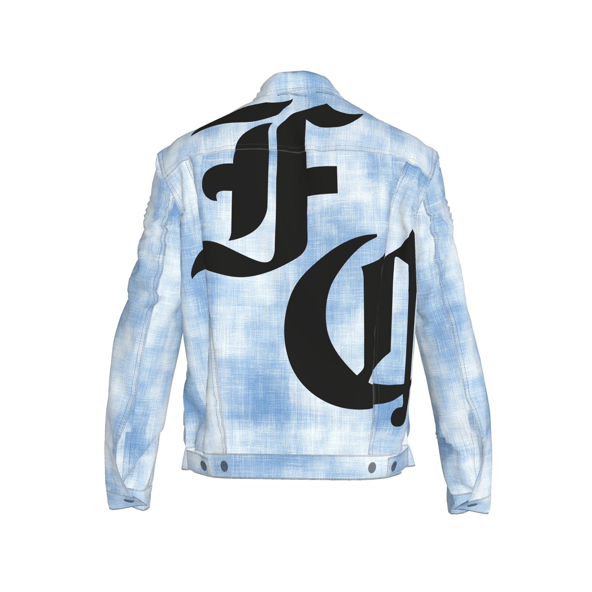 FAITH PRINTED DENIM JACKET