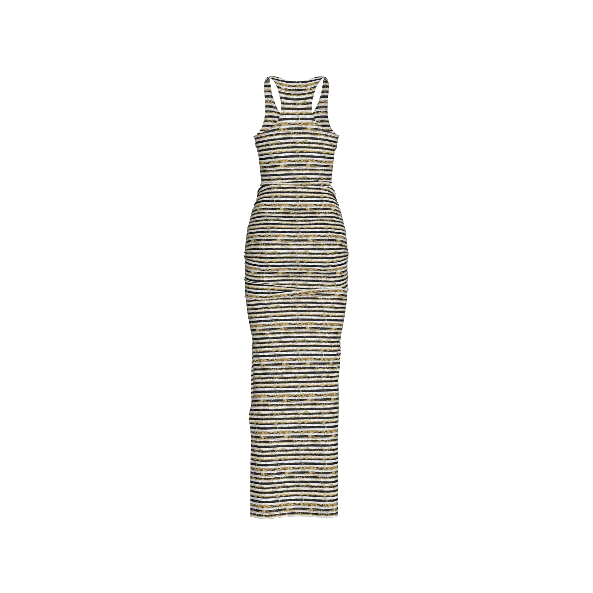 STRIPED FAITH TANK DRESS