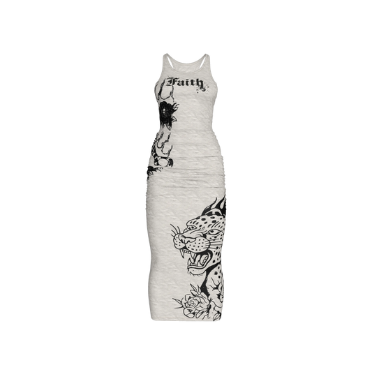 FAITH PRINT TANK DRESS