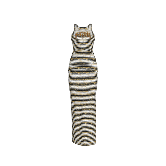 STRIPED FAITH TANK DRESS