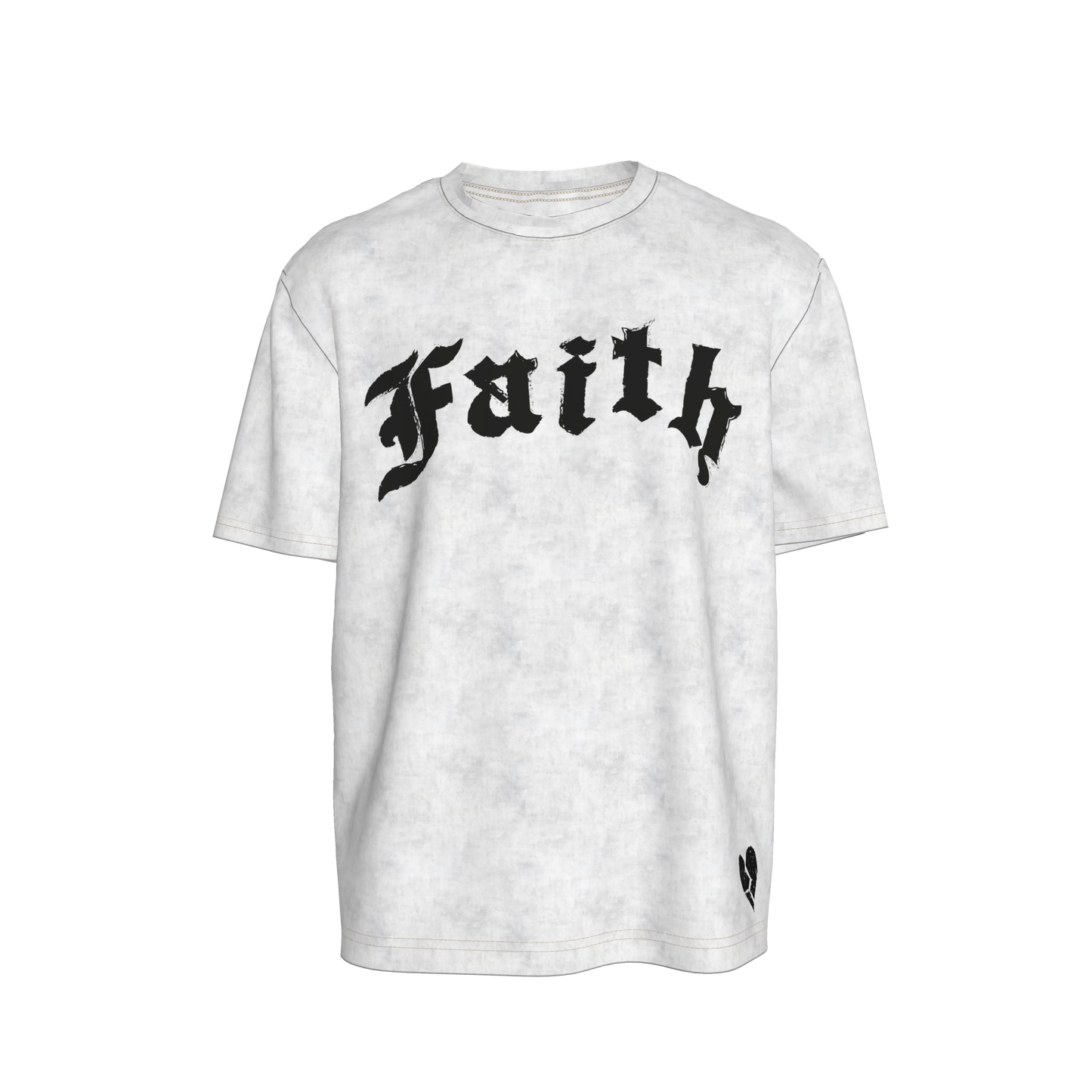 FAITH FC VINTAGE PRINTED LOGO T-SHIRT