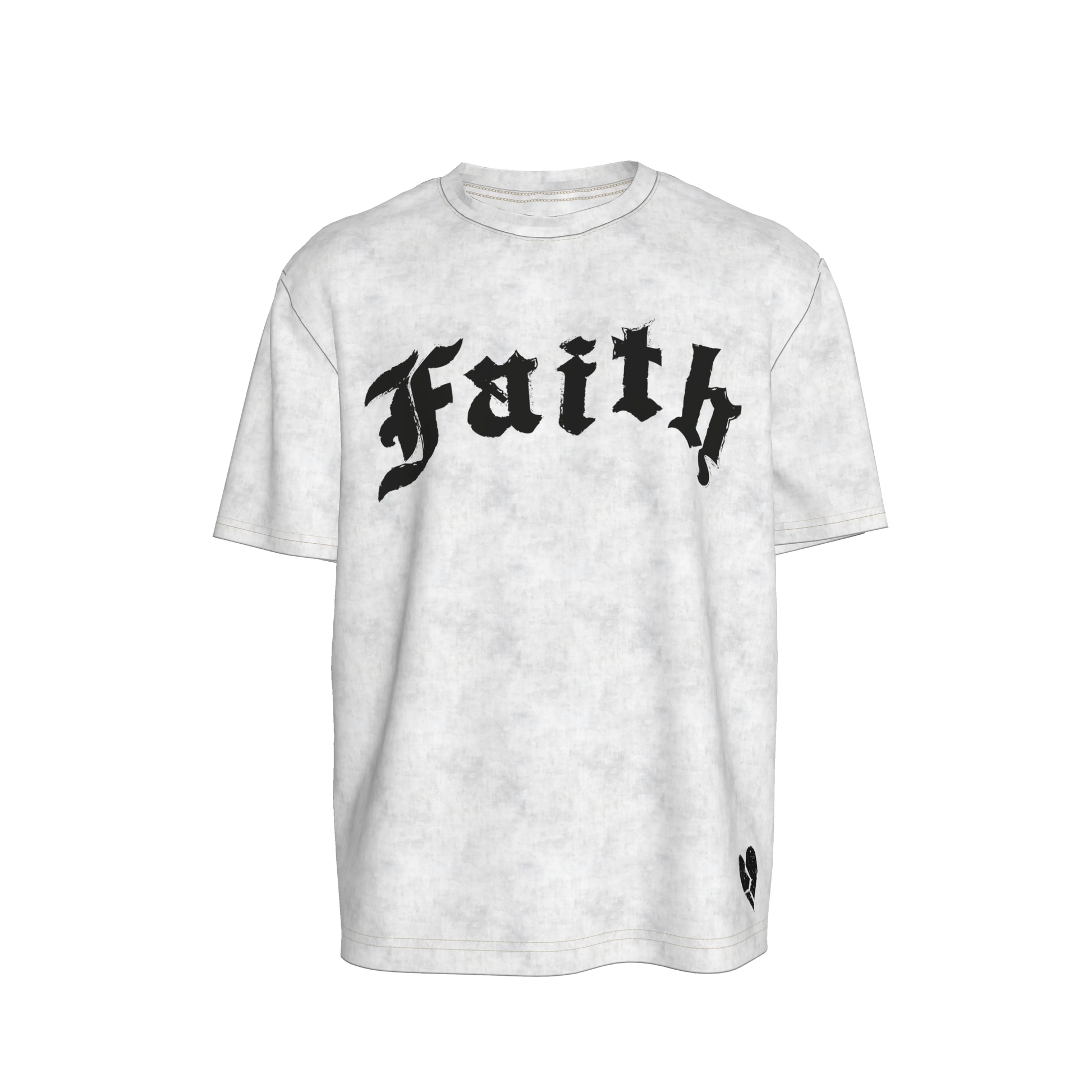 FAITH FC VINTAGE PRINTED LOGO T-SHIRT