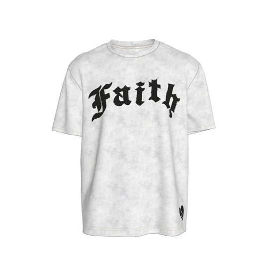 FAITH FC VINTAGE PRINTED LOGO T-SHIRT