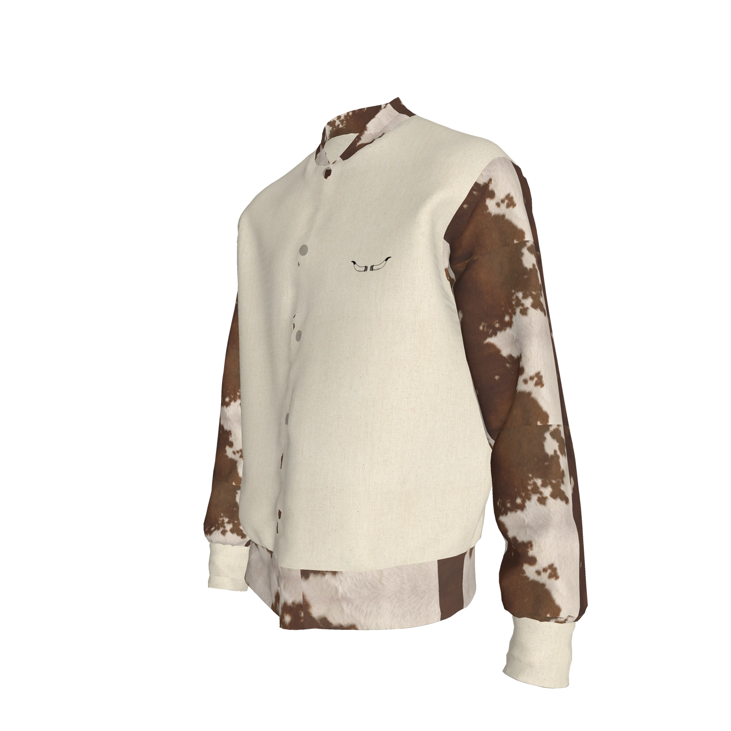 COW PRINT VARSITY JACKET | Maša Ivanović